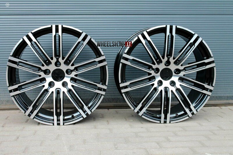 Photo 2 - Porsche EU-B1026 Black Polished light alloy R20 rims