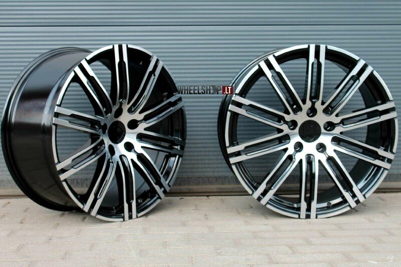 Photo 3 - Porsche EU-B1026 Black Polished light alloy R20 rims