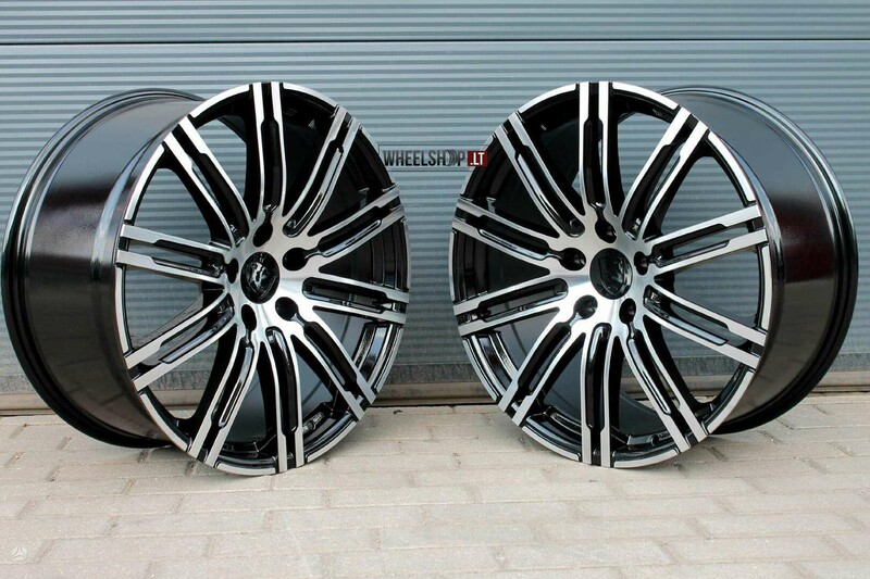 Photo 4 - Porsche EU-B1026 Black Polished light alloy R20 rims