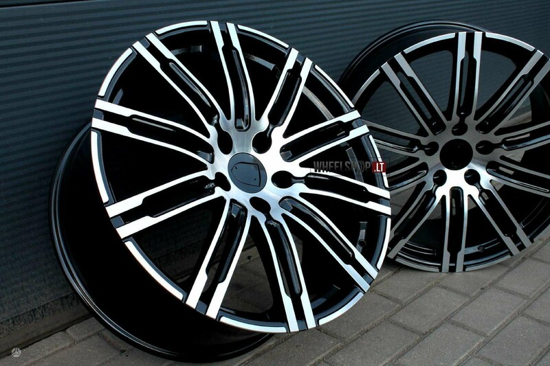 Photo 5 - Porsche EU-B1026 Black Polished light alloy R20 rims