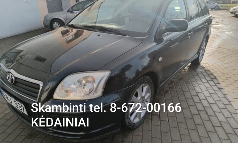 Toyota Avensis II 2006 m dalys