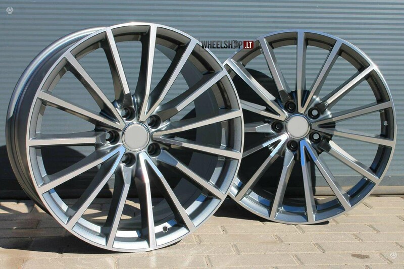 Photo 2 - Audi EU-B256 Grey Polished light alloy R18 rims