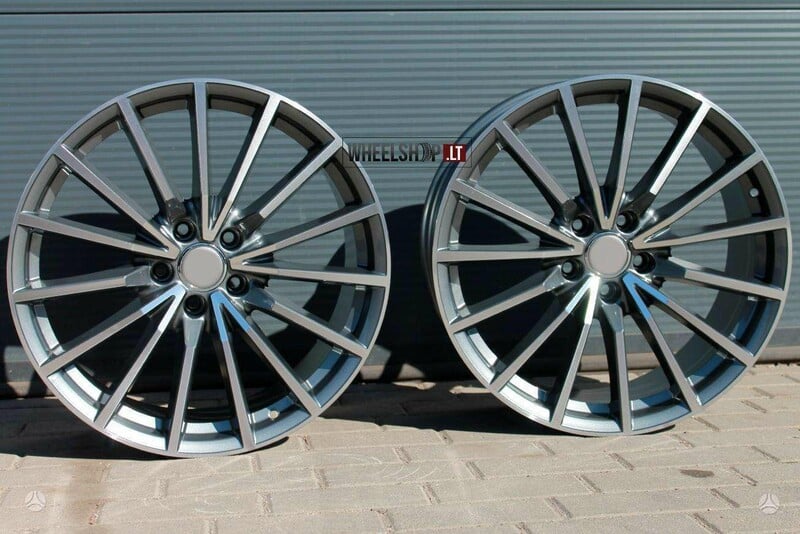 Photo 3 - Audi EU-B256 Grey Polished light alloy R18 rims