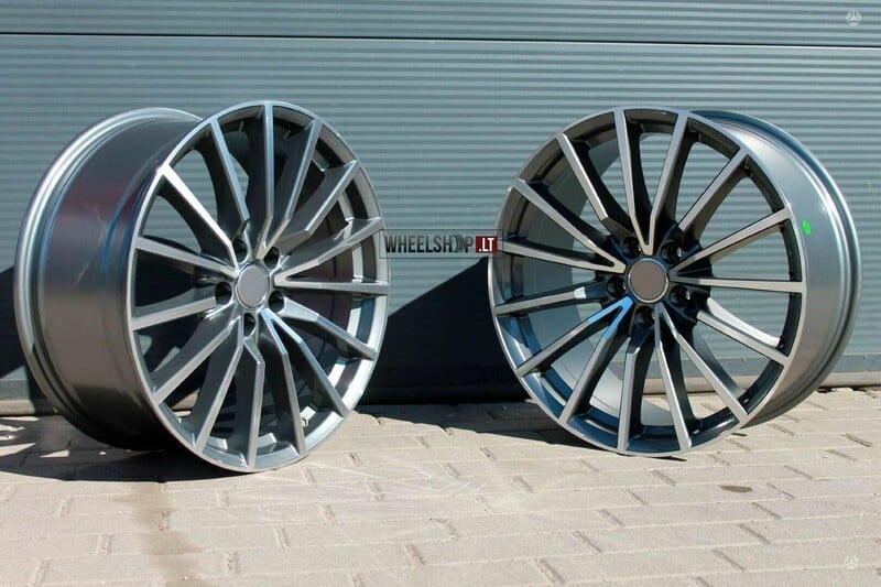 Photo 5 - Audi EU-B256 Grey Polished light alloy R18 rims