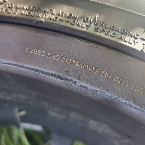 Photo 11 - Lenso Golf light alloy R17 rims