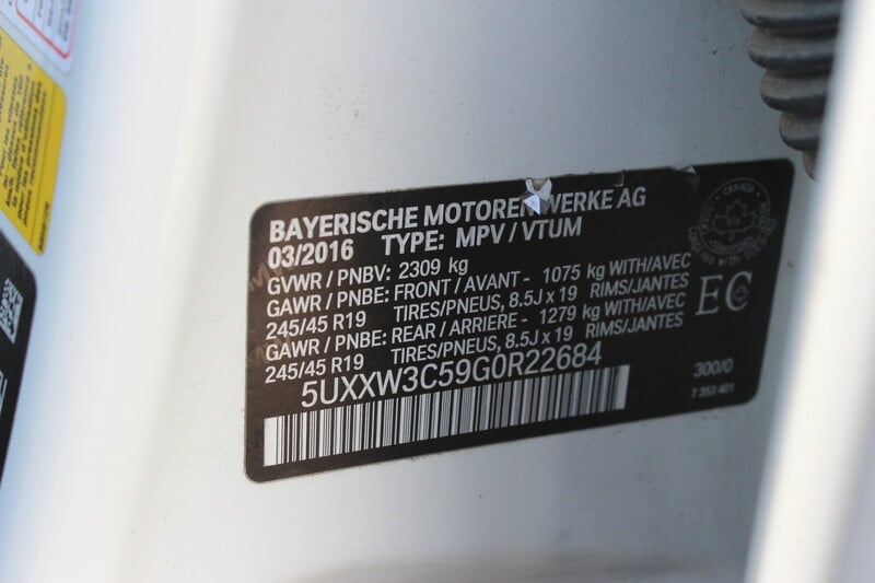 Photo 16 - Bmw X4 2016 y parts