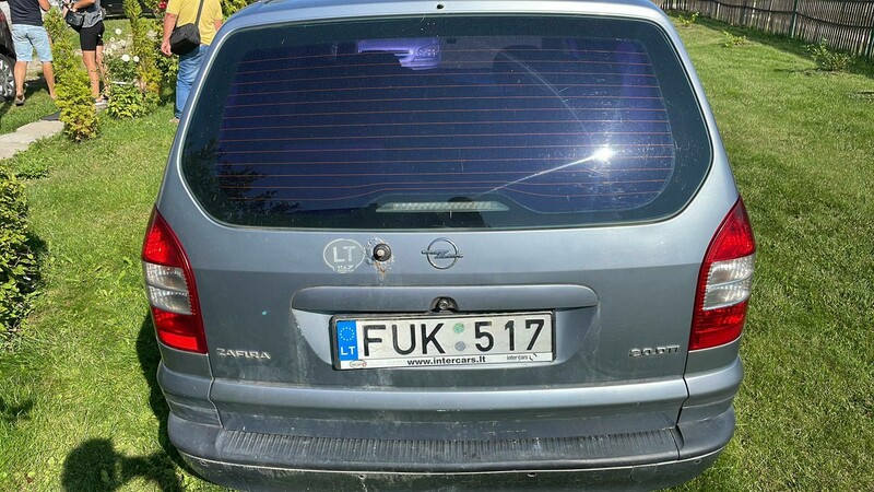 Nuotrauka 4 - Opel Zafira 2004 m dalys