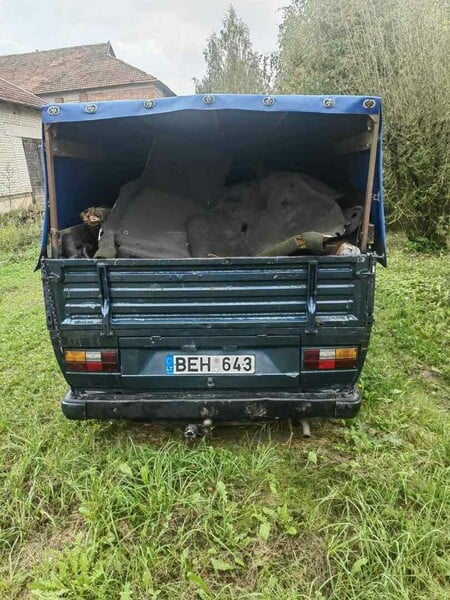 Nuotrauka 4 - Volkswagen Transporter 1988 m Krovininis mikroautobusas