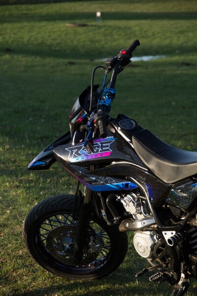 Nuotrauka 2 - Yamaha WR 2010 m Krosinis / Supermoto motociklas