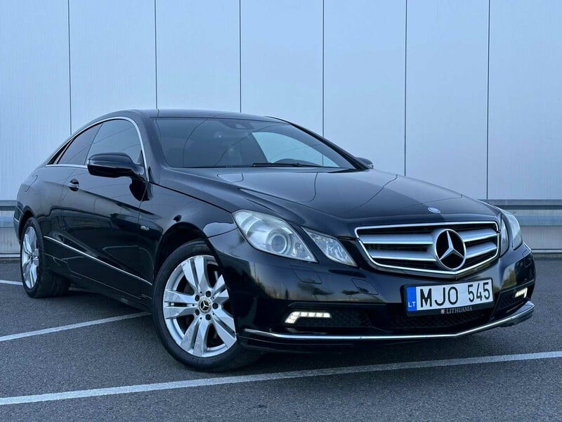 Mercedes-Benz E 350 2009 y Coupe