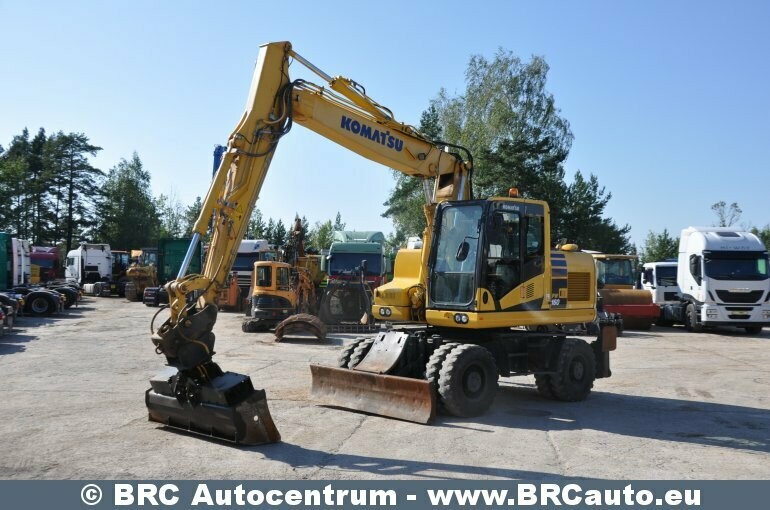 Komatsu PW160-11 2019 y Excavator, wheeled