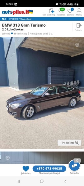 Photo 21 - Bmw 318 Gran Turismo 2013 y Hatchback