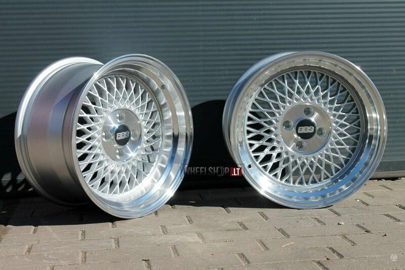 Photo 3 - BBS EU-LU485 Silver with Polished light alloy R16 rims