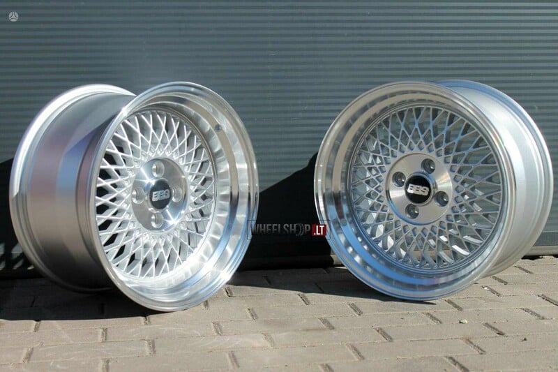 Photo 4 - BBS EU-LU485 Silver with Polished light alloy R16 rims