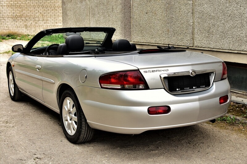 Фотография 8 - Chrysler Sebring 2004 г Кабриолет