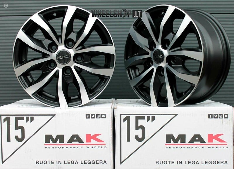 Photo 2 - MAK Load 5 Ice Black 1200 kg/vnt(p light alloy R17 rims