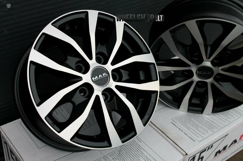 Photo 4 - MAK Load 5 Ice Black 1200 kg/vnt(p light alloy R17 rims