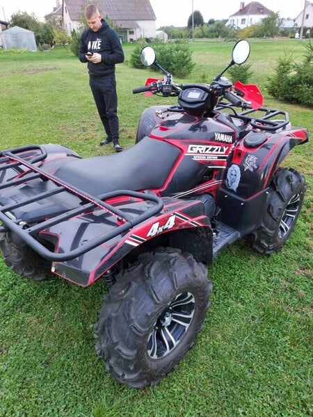 Nuotrauka 6 - Yamaha Grizzly 2017 m Keturratis motociklas