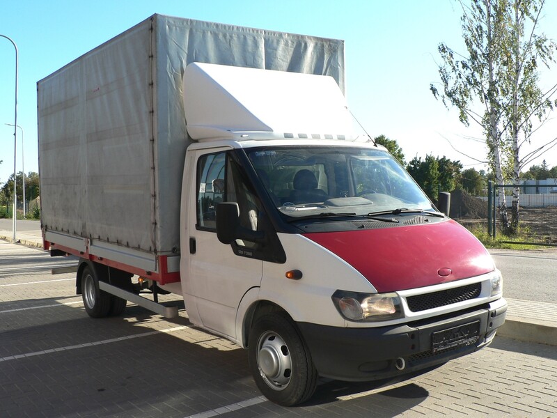 Ford Transit Nauja T.A. 2006 m Bortinis su tentu