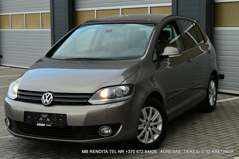 Volkswagen Golf Plus 2012 m Vienatūris