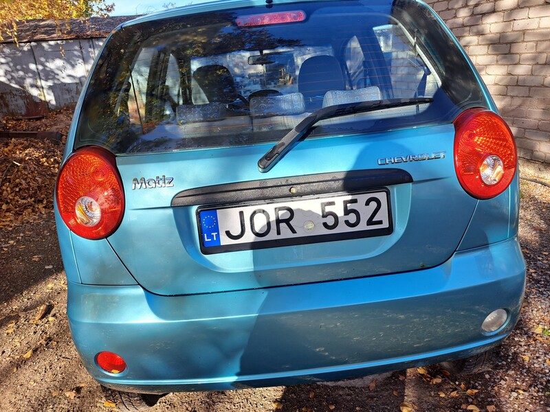 Nuotrauka 5 - Chevrolet Matiz 2007 m Hečbekas