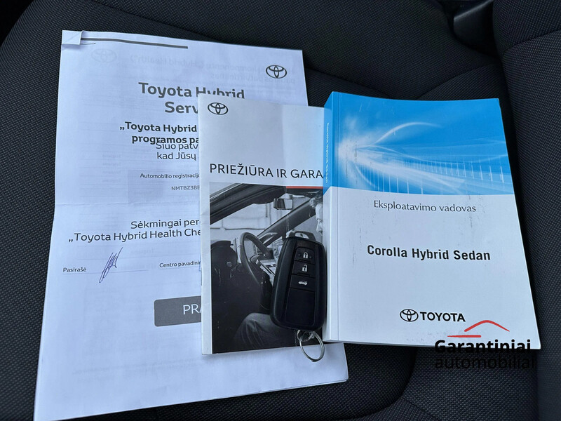 Nuotrauka 25 - Toyota Corolla 2021 m Sedanas