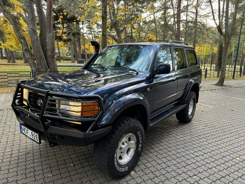 Nuotrauka 9 - Toyota Land Cruiser 1996 m Visureigis / Krosoveris