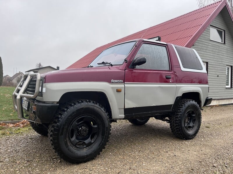 Photo 8 - Daihatsu Feroza 1990 y Off-road / Crossover