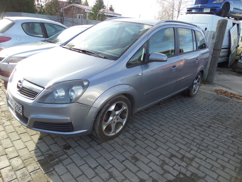 Opel Zafira  6 begiu 2007 m dalys