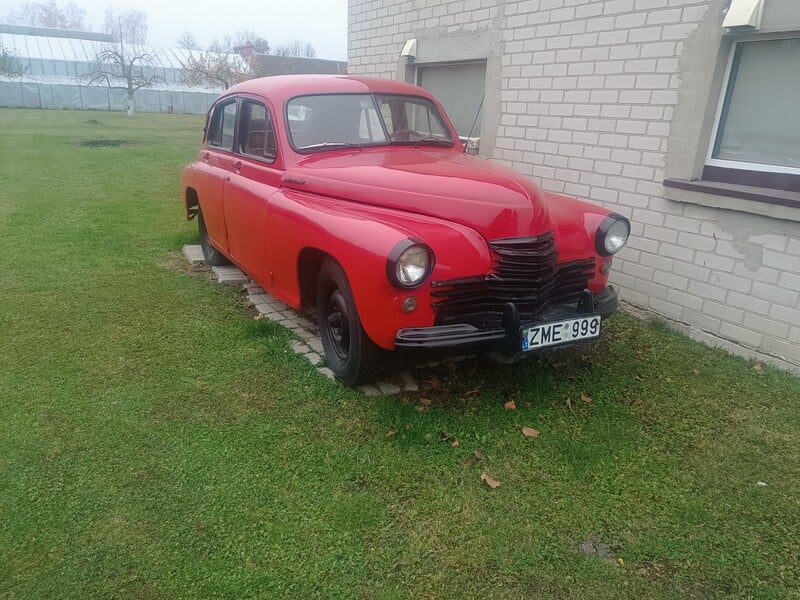 Photo 2 - Gaz M-20 Pobeda 1950 y Hatchback