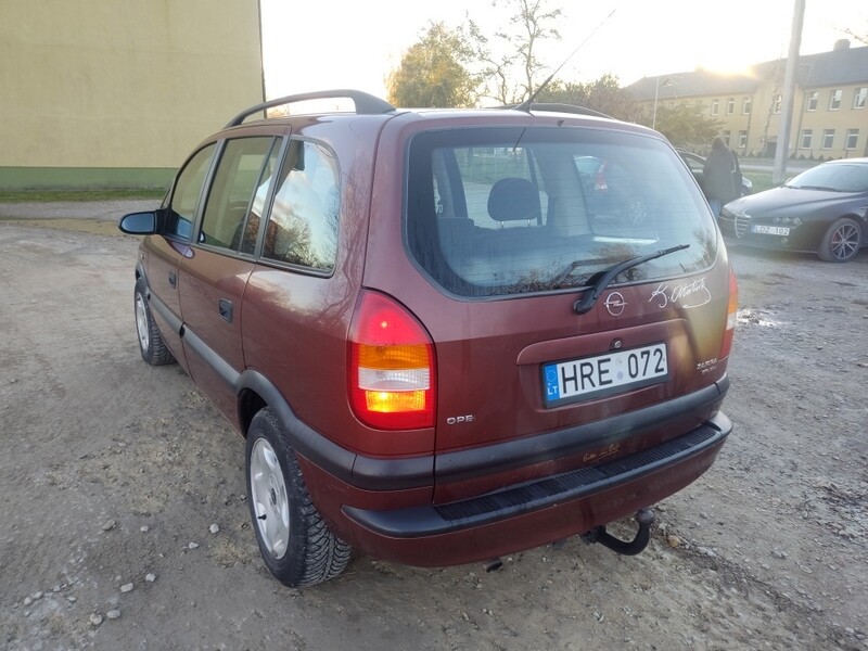 Фотография 6 - Opel Zafira 1687 DTI Elegance 2002 г