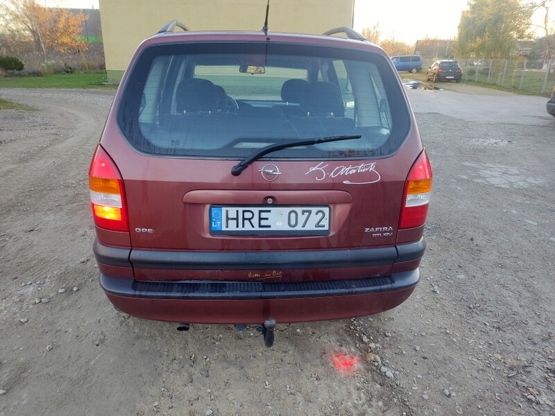 Фотография 7 - Opel Zafira 1687 DTI Elegance 2002 г