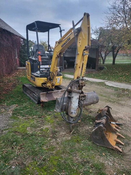 Komatsu PC16 2014 m Mini ekskavatorius