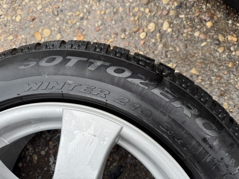 Photo 8 - Bridgestone +Pirelli 5+6mm R16 winter tyres passanger car