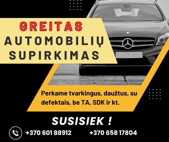 Automobiliu supirkimas