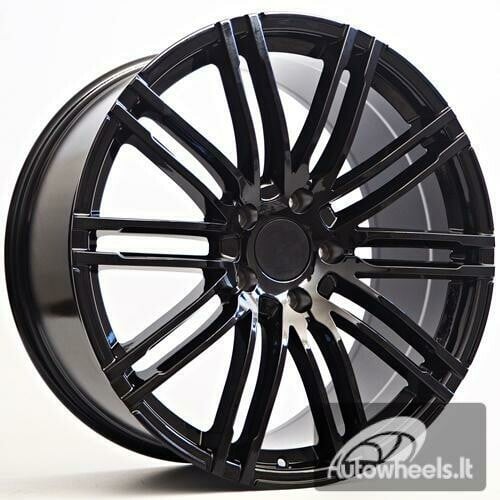 Nuotrauka 1 - Autowheels Porsche Verno Cayenne Black lengvojo lydinio R22 ratlankiai