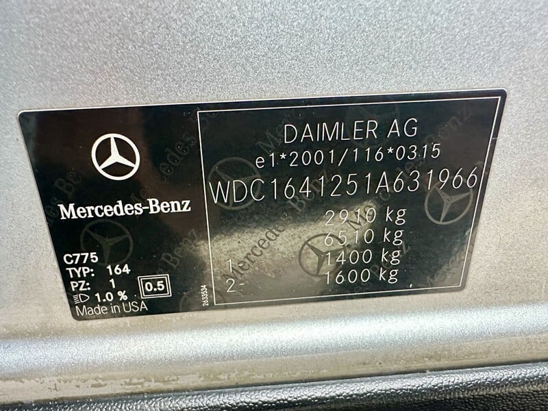 Nuotrauka 30 - Mercedes-Benz ML 350 W164 2011 m