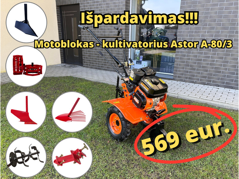 Nuotrauka 1 - Bizon 2024 m Motoblokas