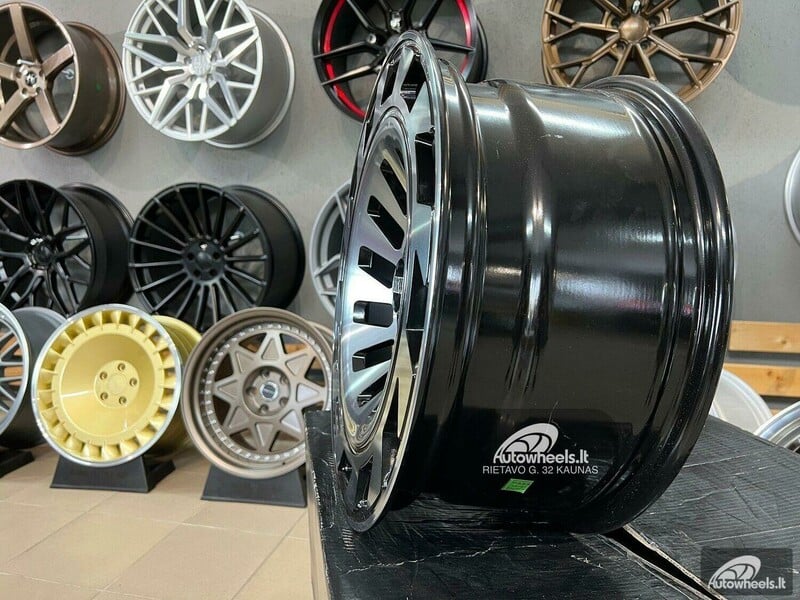 Photo 2 - Autowheels Rotiform style JDM Audi Black light alloy R17 rims