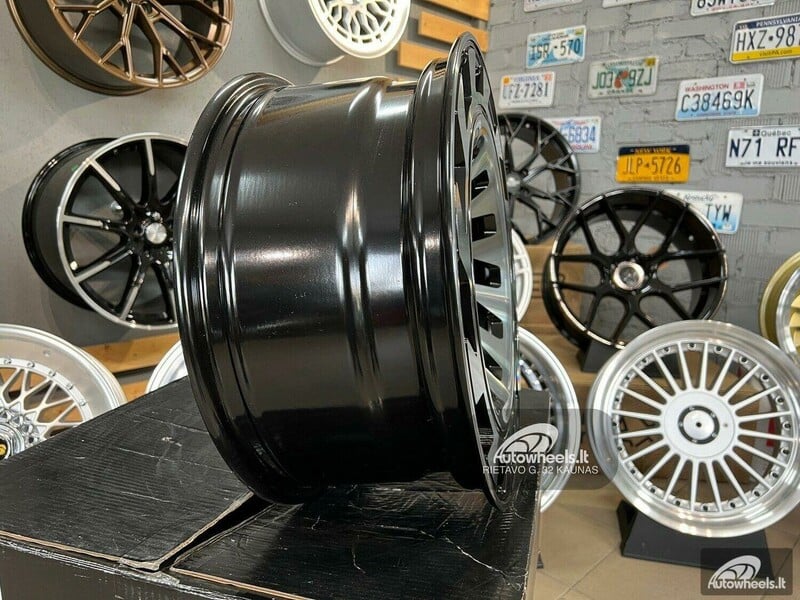 Photo 3 - Autowheels Rotiform style JDM Audi Black light alloy R17 rims