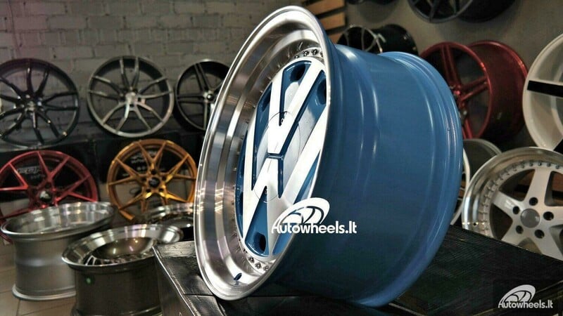 Фотография 6 - Autowheels VW Classic Style Audi Blue литые R17 диски