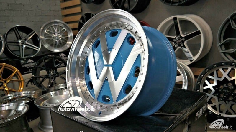 Фотография 7 - Autowheels VW Classic Style Audi Blue литые R17 диски