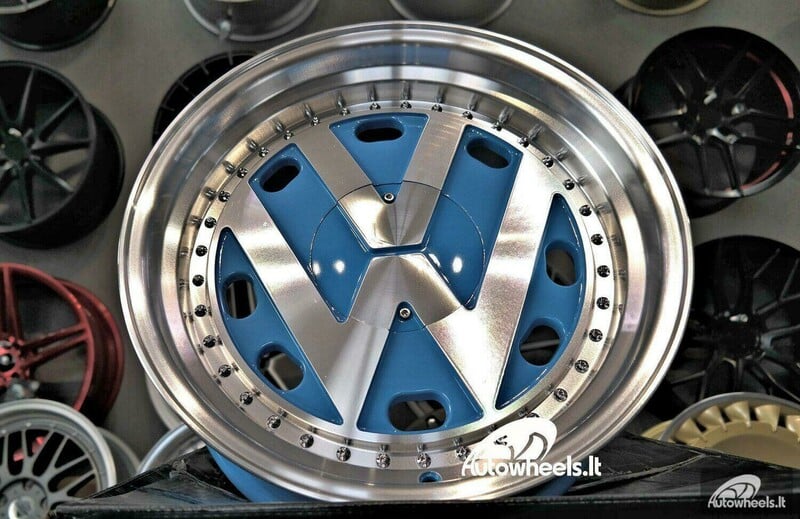 Фотография 9 - Autowheels VW Classic Style Audi Blue литые R17 диски