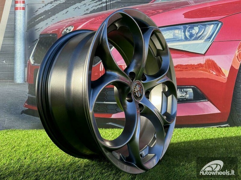 Nuotrauka 6 - Autowheels Alfa Romeo Rolo Style Giulia lengvojo lydinio R18 ratlankiai