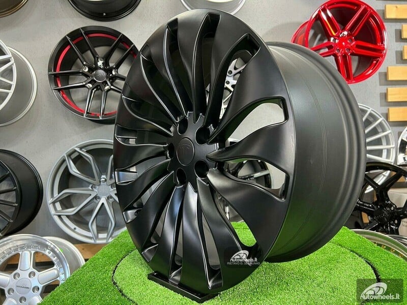 Nuotrauka 5 - Autowheels Tesla Model3 Uberturbine style lengvojo lydinio R20 ratlankiai