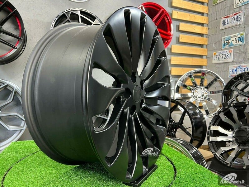 Nuotrauka 7 - Autowheels Tesla Model3 Uberturbine style lengvojo lydinio R20 ratlankiai