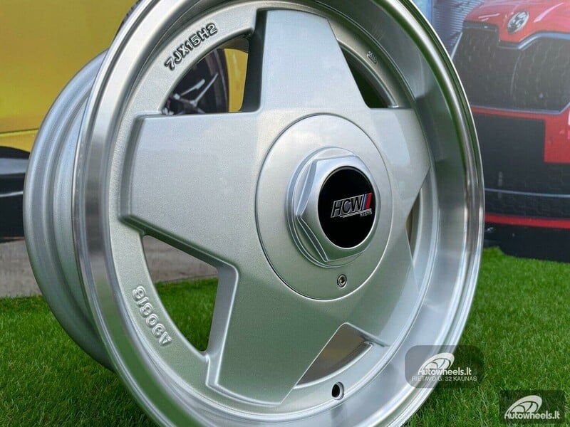 Nuotrauka 6 - Autowheels Borbet A Style JDM E30 Audi VW lengvojo lydinio R15 ratlankiai