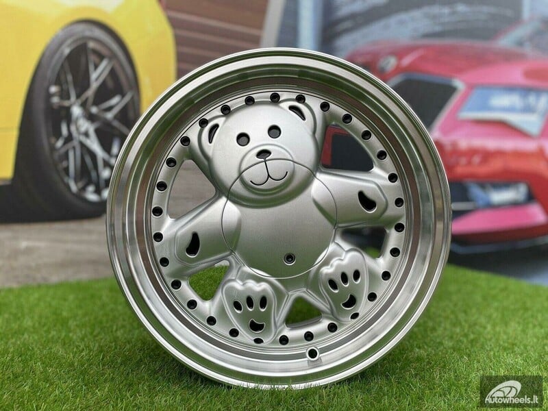 Photo 8 - Autowheels Ronal Teddy Bear VW JDM Silver light alloy R15 rims