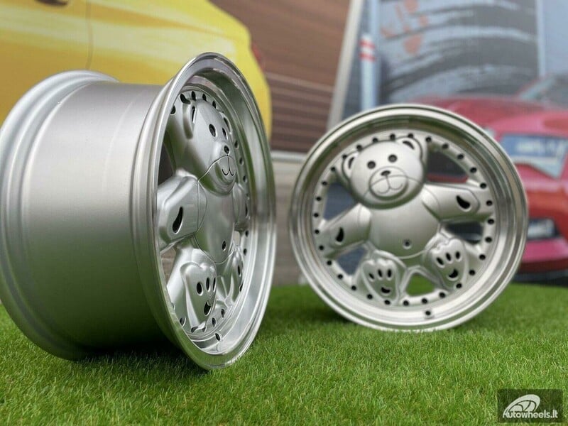 Photo 9 - Autowheels Ronal Teddy Bear VW JDM Silver light alloy R15 rims