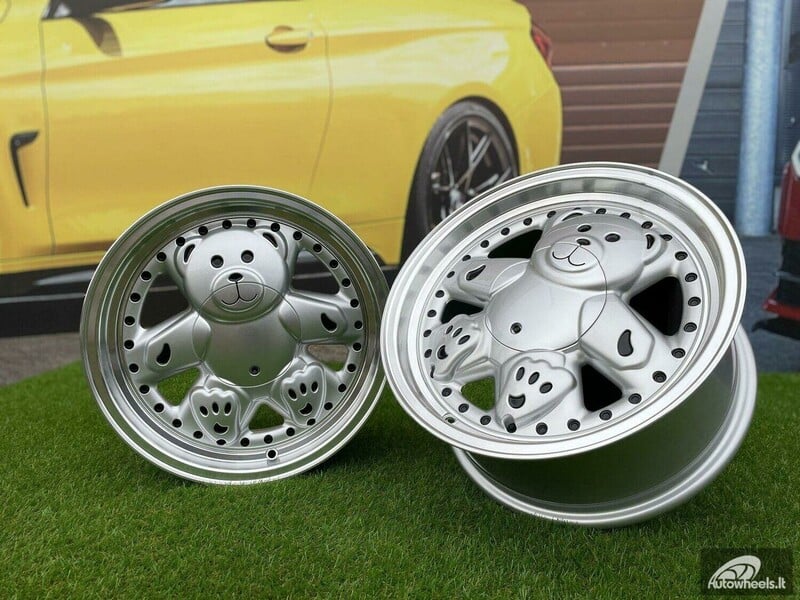 Photo 11 - Autowheels Ronal Teddy Bear VW JDM Silver light alloy R15 rims